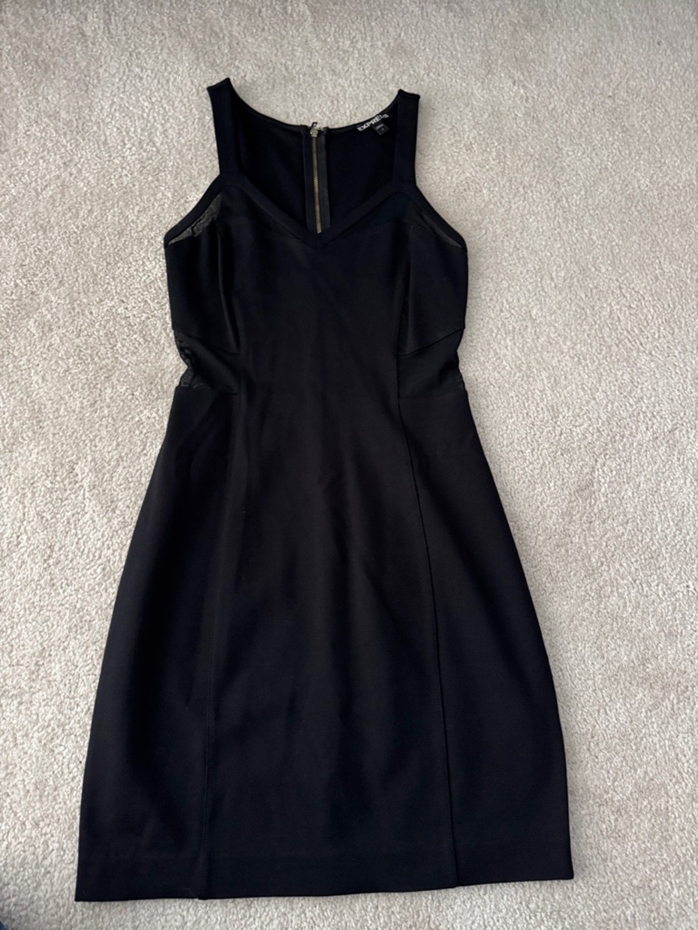 EXPRESS fitted mini dress